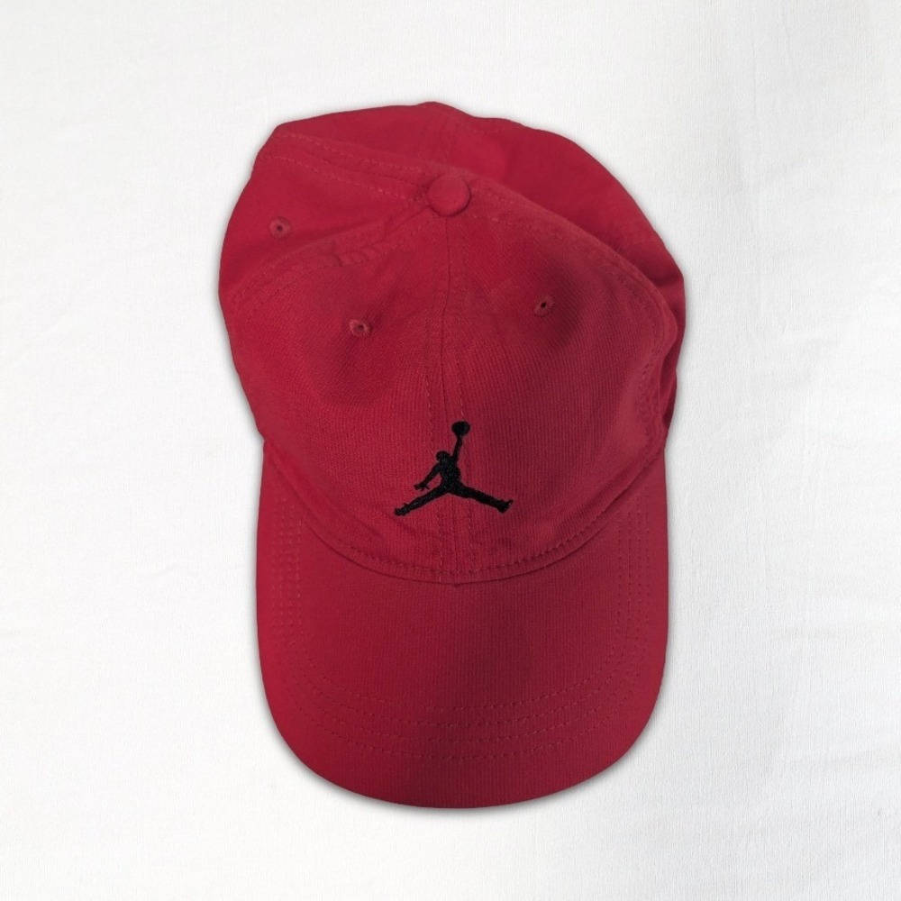 Nike Jordan Jumpman Youth Red Baseball Cap Hat Adjustable Strapback